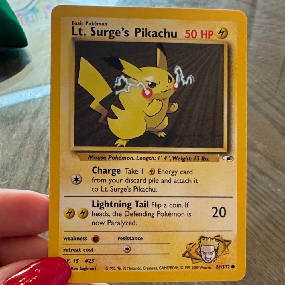 Pokémon Card with Poké Ball Design
